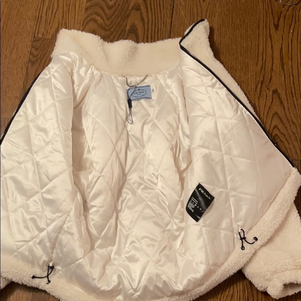 Prada fluffy jacket